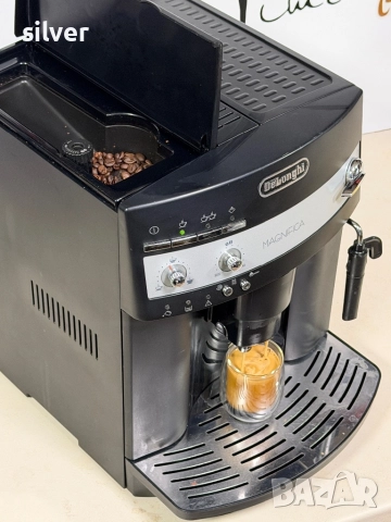 Кафемашина кафе автомат delonghi magnifica с гаранция, снимка 5 - Кафемашини - 53001875