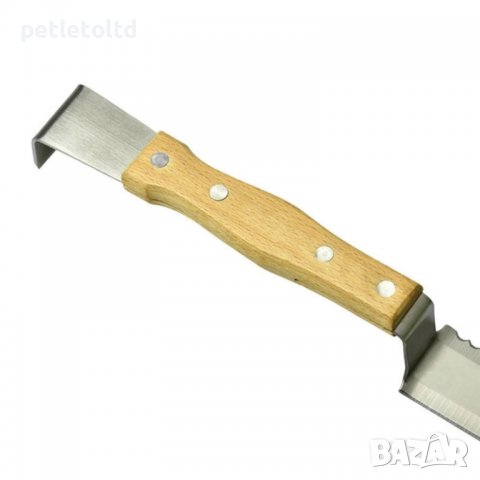 Нож за разпечатване мултифунционален, с дървена дръжка , снимка 2 - За пчели - 36930560