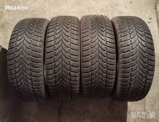 Продавам 4 броя зимни гуми 215.55.16 на 1 сезон дот 2020 winte 