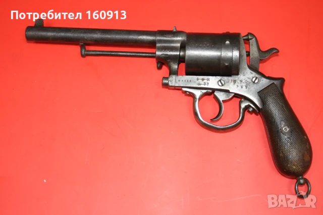Оригинален револвер Гасер Gasser M1870 Виена., снимка 8 - Антикварни и старинни предмети - 51152481