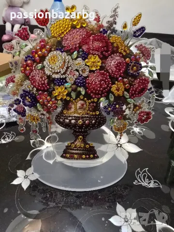 Диамантен Букет, снимка 2 - Декорация за дома - 48921905