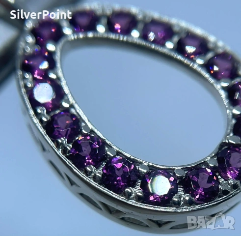 Сребърна висулка Фаберже , снимка 4 - Колиета, медальони, синджири - 53015773