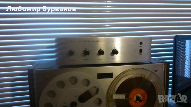 усилвател Български 2х5 вата, снимка 4 - Ресийвъри, усилватели, смесителни пултове - 54344394