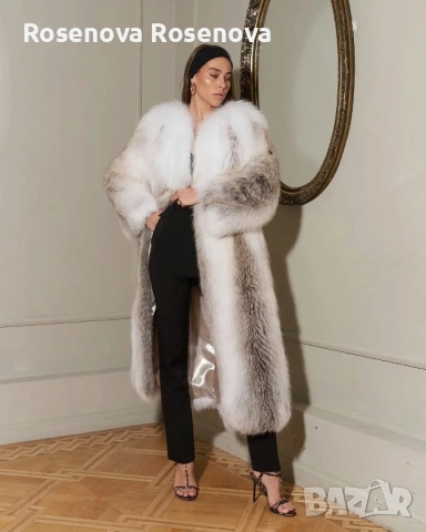 Естествено палто от лисица , снимка 6 - Палта, манта - 53012319