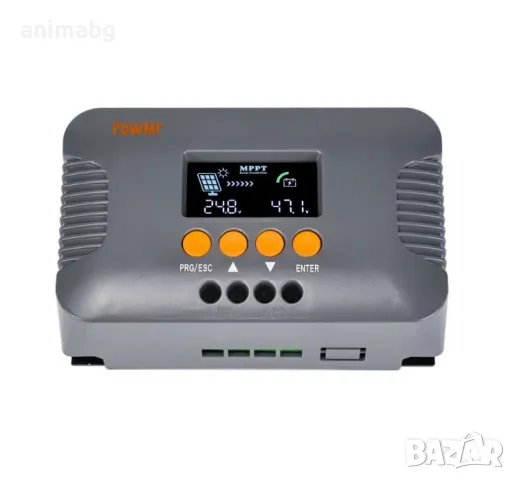ANIMABG Соларен контролер за зареждане, PowMr 10A MPPT Boost-тип, снимка 6 - Друга електроника - 49762683
