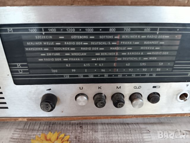 TRANSMIRA 6120 VEB, RFT 1968г DDR /ГДР, снимка 6 - Радиокасетофони, транзистори - 42170869