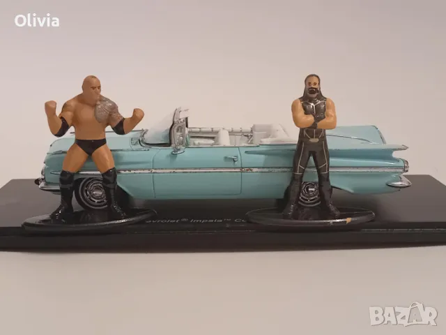 1:43 figure WWE, The Rock diorama JADA фигурки за диорама, снимка 13 - Колекции - 49531795
