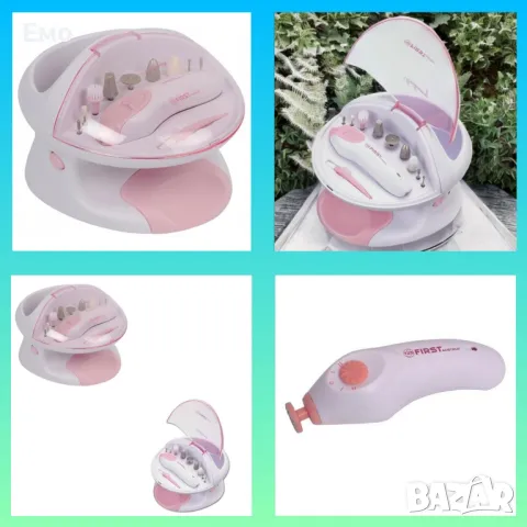 Комплект за маникюр и педикюр - FIRST 008186-1 - Перфектният избор за грижа за вашите нокти