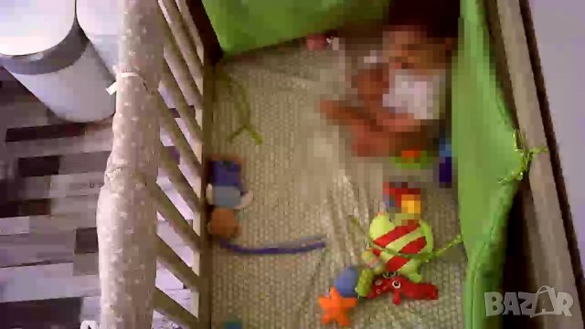Детска кошара с матрак Pierre Cardin, поръчково легло мдф, снимка 6 - Бебешки легла и матраци - 39604768