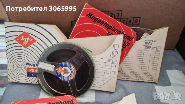 Магнитофонна лента – оригинална макара, снимка 2 - CD дискове - 53089216