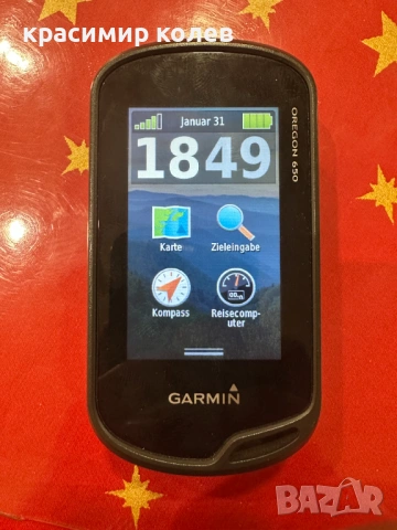 навигация "Garmin Oregon 650"