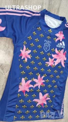 Adidas Rugby Paris S size Ръгби фланелка , снимка 3 - Тениски - 50363232