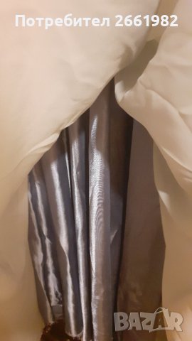 Разкошна небесносиня дълга пола - много богата!, снимка 5 - Поли - 36964819