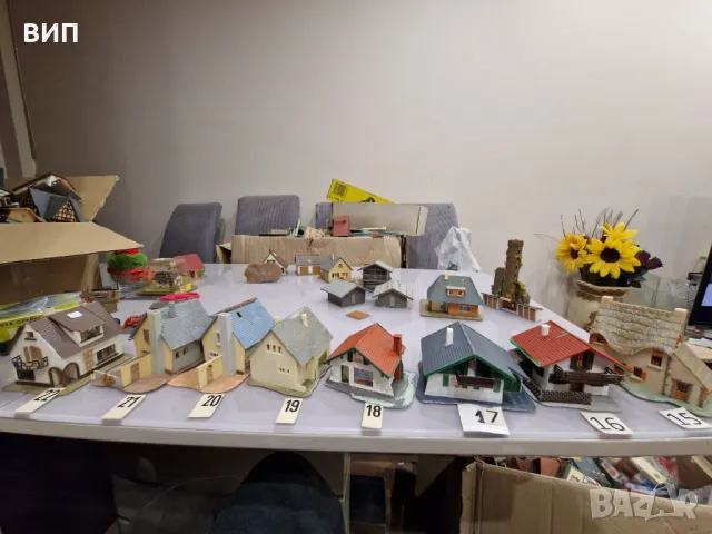 Сгради НО, за ЖП моделизъм, някои са с дребни липси и забележки., снимка 3 - Колекции - 49976564