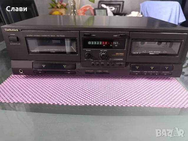Двукасетъчен Дек Technics RS-TR 232 