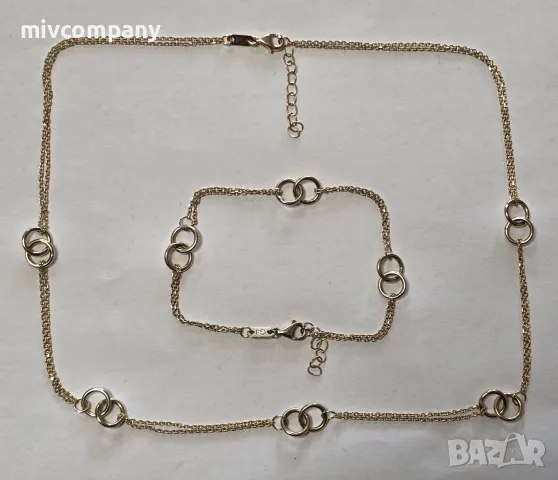 Златно колие 3.50гр.45см., снимка 5 - Колиета, медальони, синджири - 56518964