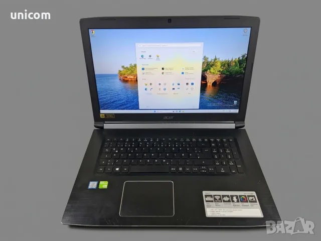 17.3" Acer Aspire A515-51G Core i7 8th 12GB 256GB SSD 1TB HDD 