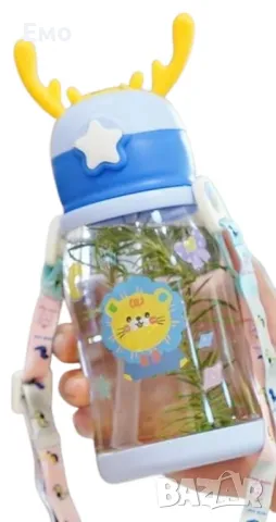 Забавна и практична детска бутилка за вода, снимка 4 - Други стоки за дома - 48701588