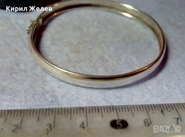 Стара СТИЛНО РЪЧНО ОРНАМЕНТИРАНА РЕТРО АРТ СРЕБЪРНА ГРИВНА СРЕБРО 925 МАЙСТОРСКА ИЗРАБОТКА 49296, снимка 7 - Антикварни и старинни предмети - 48492997