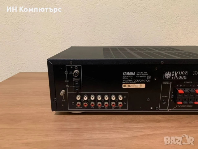 Продавам стерео ресийвър Yamaha RX-485RDS, снимка 7 - Ресийвъри, усилватели, смесителни пултове - 51076536