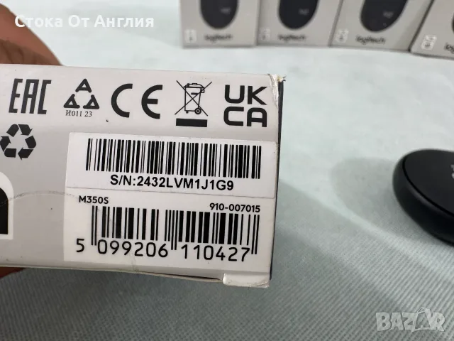 Мишка - Logitech Pebble Mouse 2 M350S / Bluetooth, снимка 7 - Клавиатури и мишки - 53822545