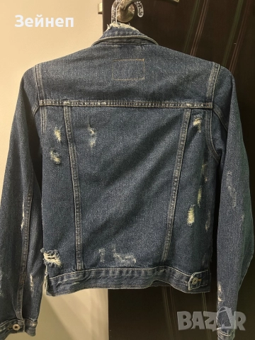 Дамско дънково яке , снимка 2 - Якета - 52424229