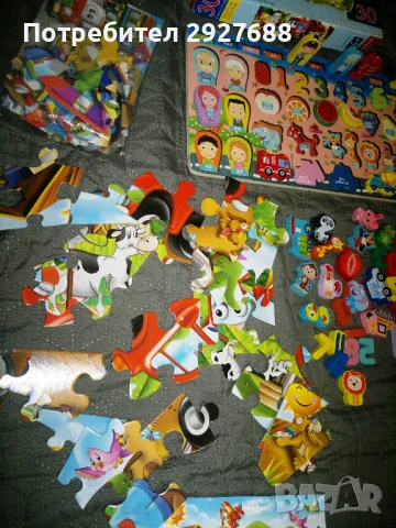 дървени играчки , пъзели, кубчета,мозайка,лабиринт, снимка 2 - Образователни игри - 48286785