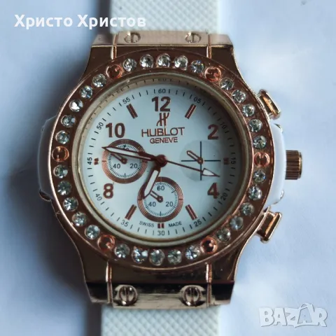 Дамски луксозен часовник HUBLOT Gold Edition Limited , снимка 2 - Дамски - 47362362