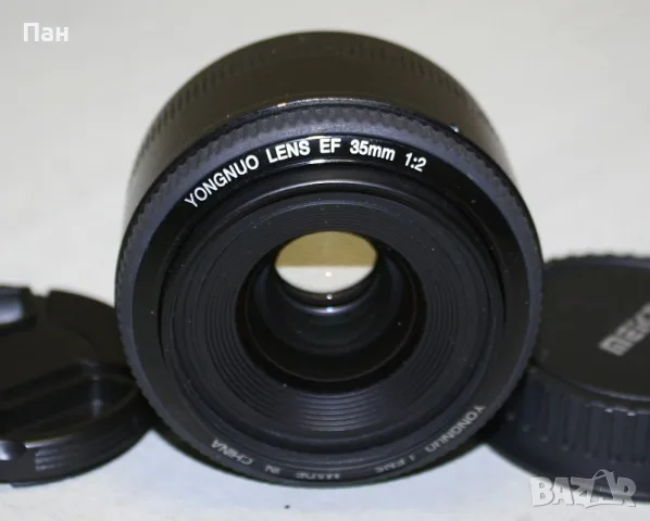 Обектив Yongnuo AF 35mm F2 за Canon, снимка 3 - Обективи и филтри - 55709983
