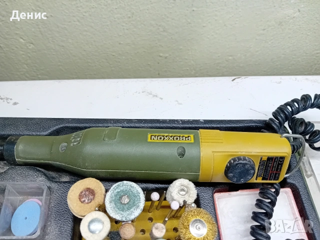 Мини дремел на професионалната марка proxxon , снимка 2 - Други инструменти - 53887708