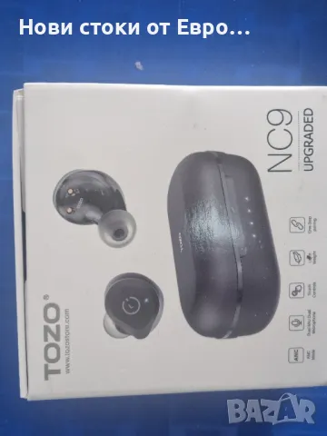 TOZO NC9 Hybrid Active Noise Canceling True Wireless Earbuds, IPX6 водоустойчиви Bluetooth 5.0