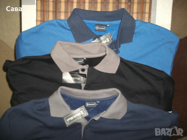 Ватирани блузи WORKMAN  мъжки,2-3ХЛ