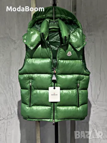 Moncler мъжки зелен елек 