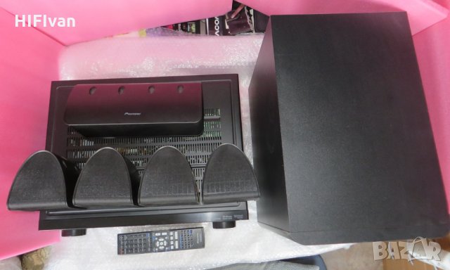 Pioneer HTP-070 - 5.1 озвучителна ситема по 100W на кана (за домашно кино)л, снимка 4 - Ресийвъри, усилватели, смесителни пултове - 27593141