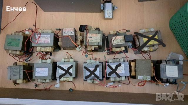 Трансформатори за микровълнови фурни