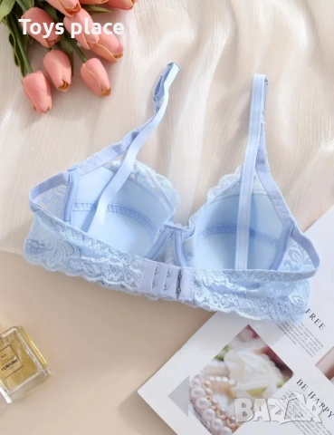 90/95 С Лот 2 броя Нови дантелени сутиени , снимка 7 - Бельо - 51485155
