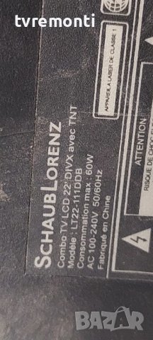 Main Board CV106L-V3.0 for Schaub Lorenz LT22-111DDB for 22 inc DISPLAY, снимка 8 - Части и Платки - 39044485
