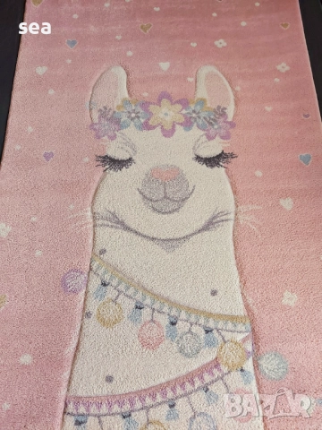 Детски килим с лама 🤍 LUCA BESSONI 133/190 см, снимка 2 - Килими - 51450338