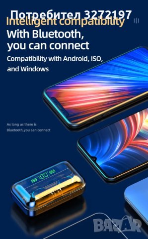 Пълен комплект TWS Hifi Стерео Bluetooth Бинаурални слушалки , снимка 6 - Bluetooth слушалки - 42851197