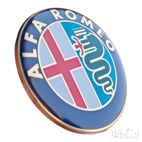 74мм Емблема за Алфа Ромео Alfa Romeo 159, 147, 166, 155, 166, 145