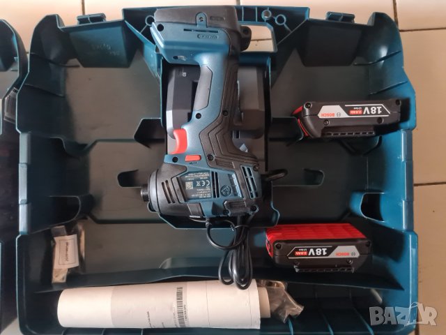 Импакт Bosch 18v, снимка 4 - Винтоверти - 42600938