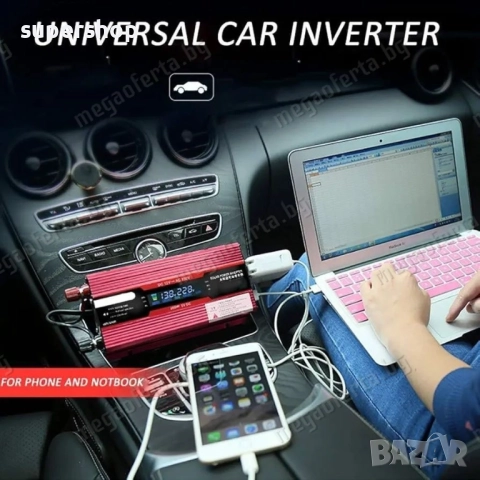 Инвертор с дисплей 24v-1000w за камион, снимка 11 - Аксесоари и консумативи - 52022475