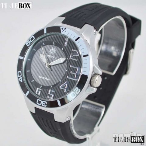 LUXXERY New York Montre Sport NY3 Black. Нов мъжки часовник, снимка 1 - Мъжки - 30500907