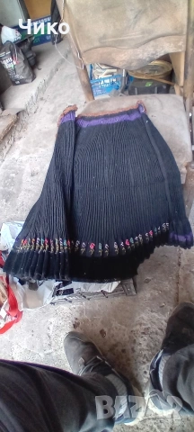  Пищемал бръчник от женска национална носия, снимка 4 - Антикварни и старинни предмети - 54054124