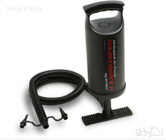 Ръчна помпа, Double Quick II 36см, INTEX, снимка 4 - Други стоки за дома - 50260288