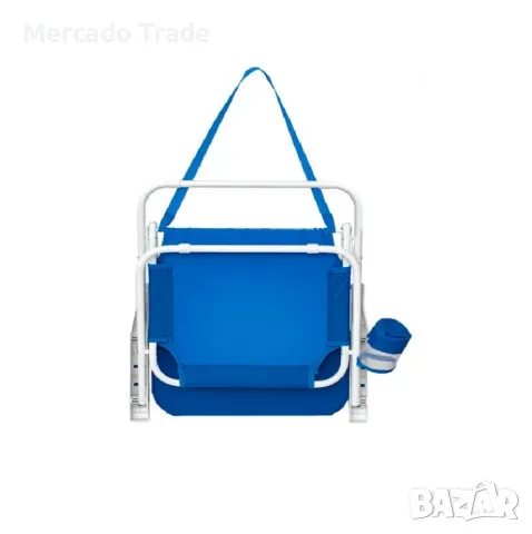 Стол за къмпинг Mercado Trade, Сгъваем, Син, снимка 5 - Къмпинг мебели - 40512372