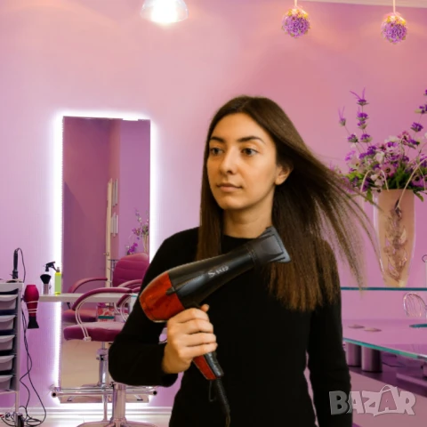 Мощен професионален сешоар с дифузер, концентратор и йонизация , снимка 3 - Сешоари - 50890648