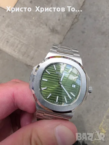 Мъжки луксозен механичен часовник Patek Philippe , снимка 2 - Мъжки - 56534897