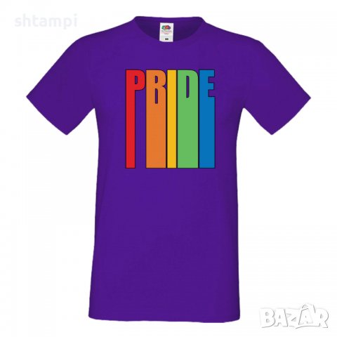 Мъжка тениска Pride 3 multicolor Прайд,Празник.Повод,Изненада, снимка 10 - Тениски - 37103543