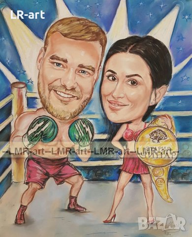 КАРИКАТУРИ и ШАРЖ, ръчно рисувам с пастели., снимка 11 - Картини - 39195777